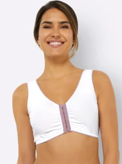 Bustier mit Vorderverschluss