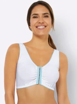 Bustier mit Vorderverschluss