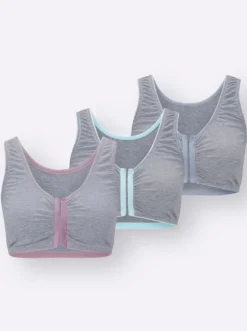 Bustier mit Vorderverschluss