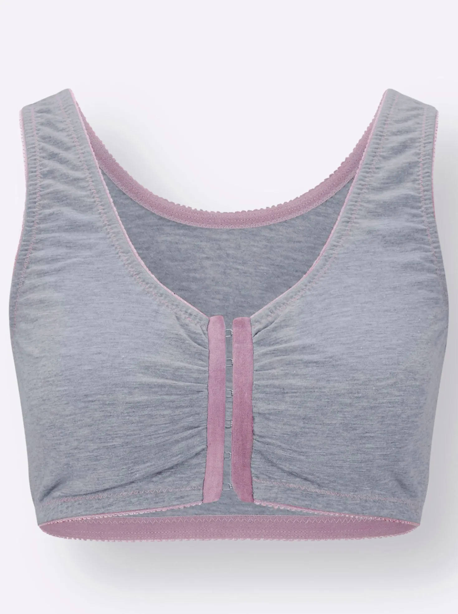 Bustier mit Vorderverschluss