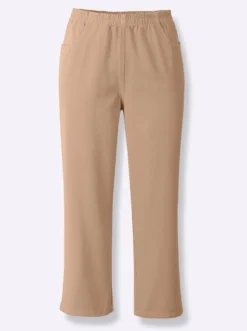 Caprihose aus reiner Baumwolle