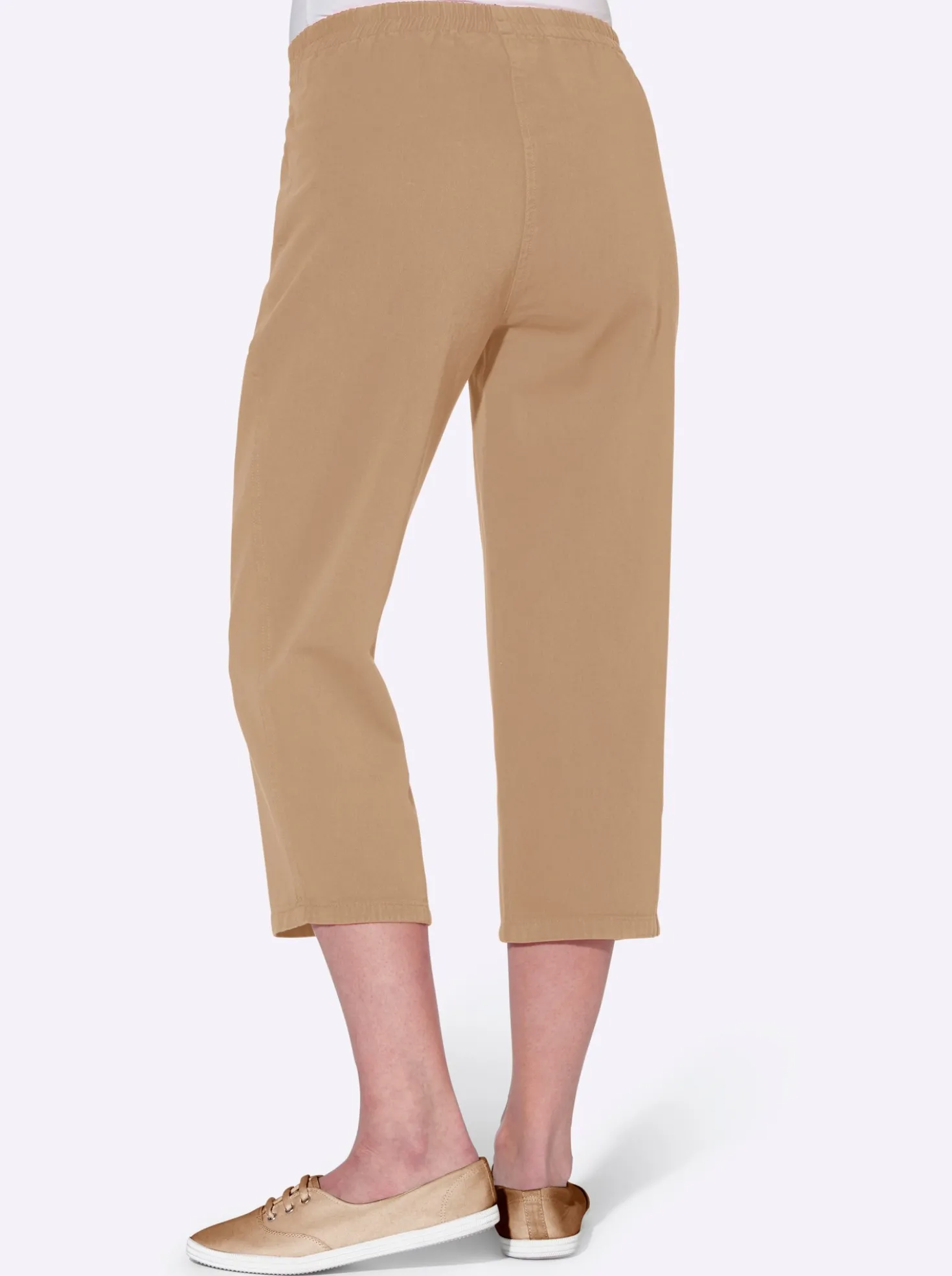 Caprihose aus reiner Baumwolle