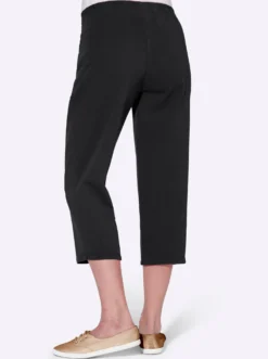 Caprihose aus reiner Baumwolle