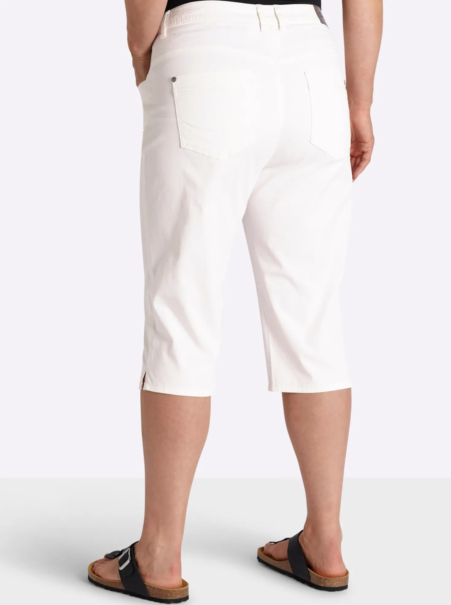 Caprihose aus Twill