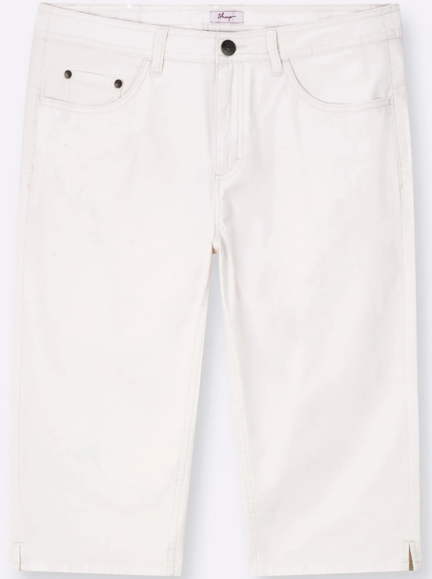 Caprihose aus Twill