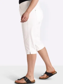 Caprihose aus Twill