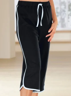 Caprihose in Interlock-Qualität