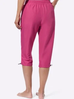 Caprihose mit weitenverstellbarem Saum