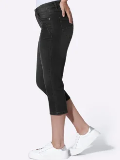 Caprijeans im 5-Pocket-Stil