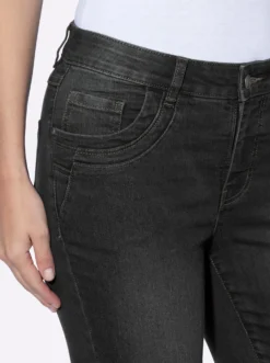 Caprijeans im 5-Pocket-Stil