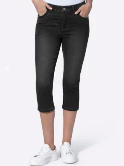 Caprijeans im 5-Pocket-Stil