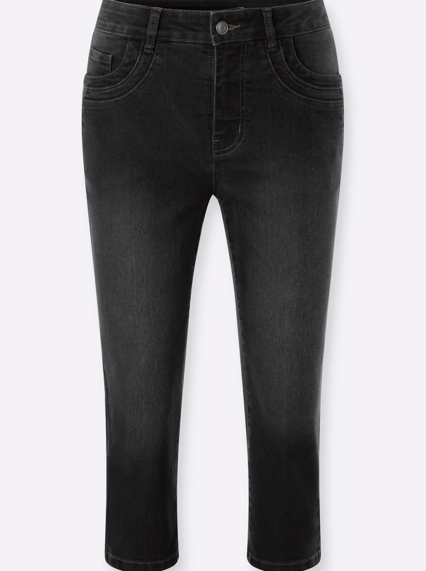 Caprijeans im 5-Pocket-Stil