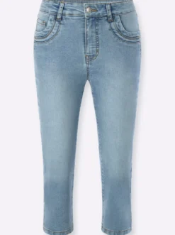 Caprijeans im 5-Pocket-Stil