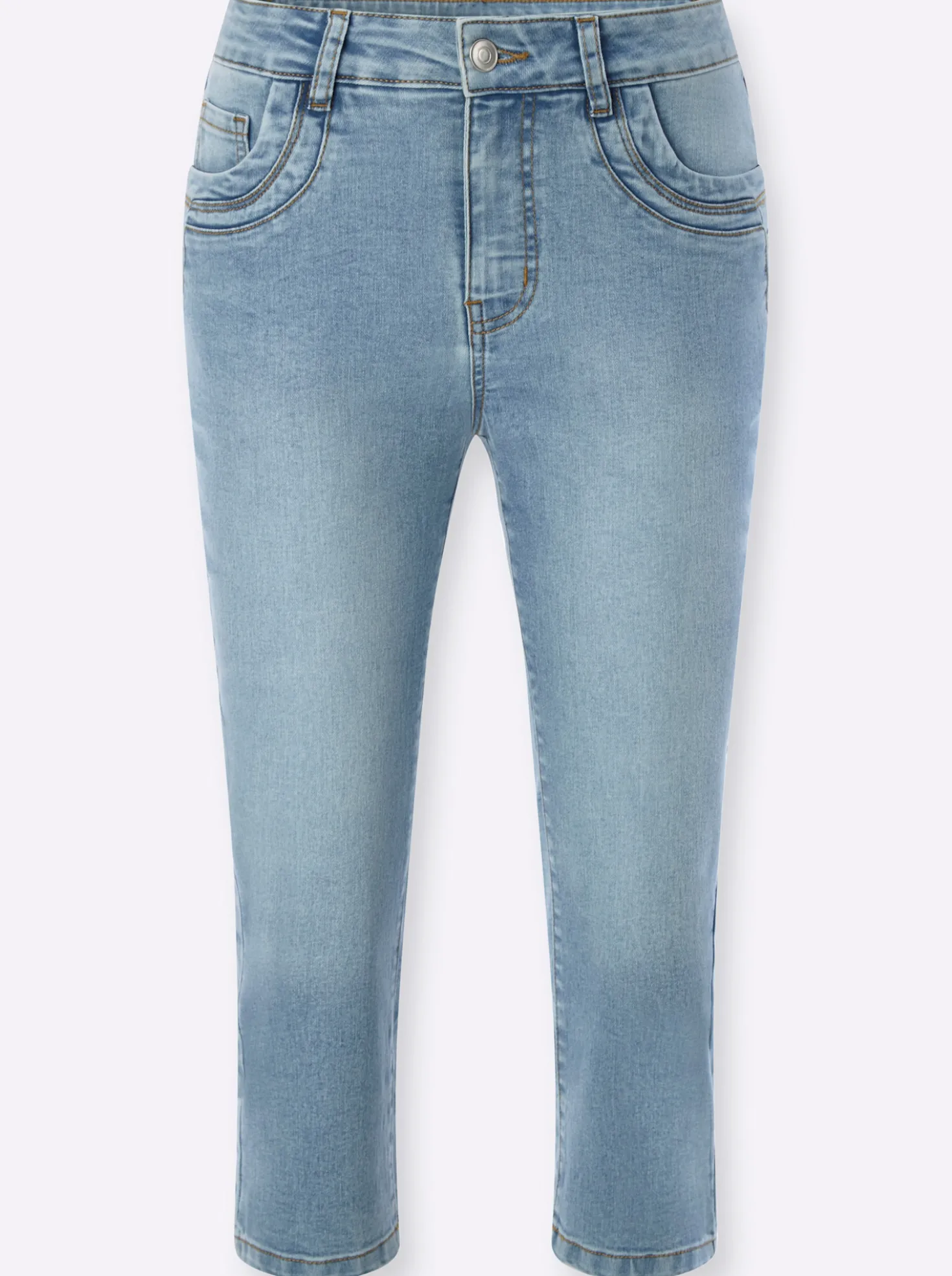 Caprijeans im 5-Pocket-Stil