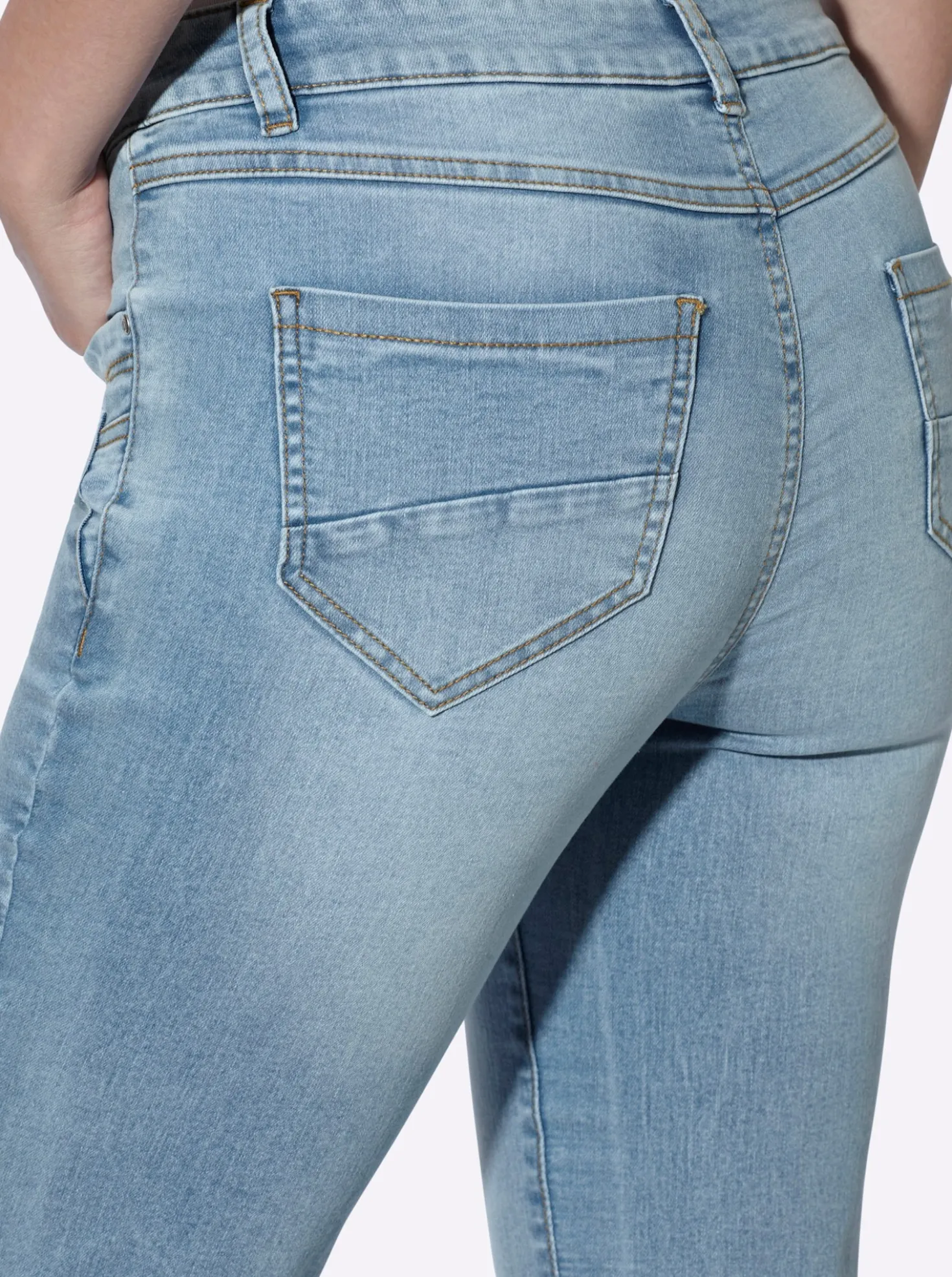 Caprijeans im 5-Pocket-Stil