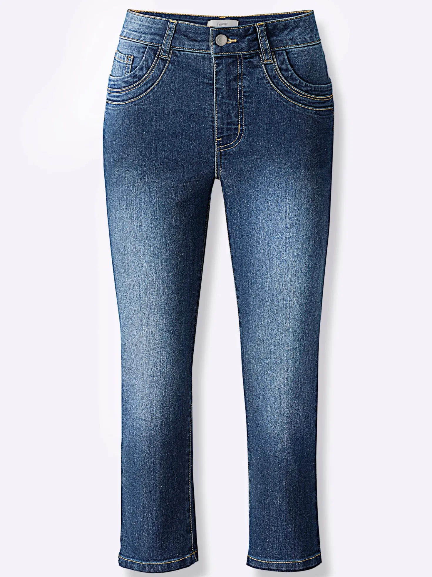Caprijeans im 5-Pocket-Stil