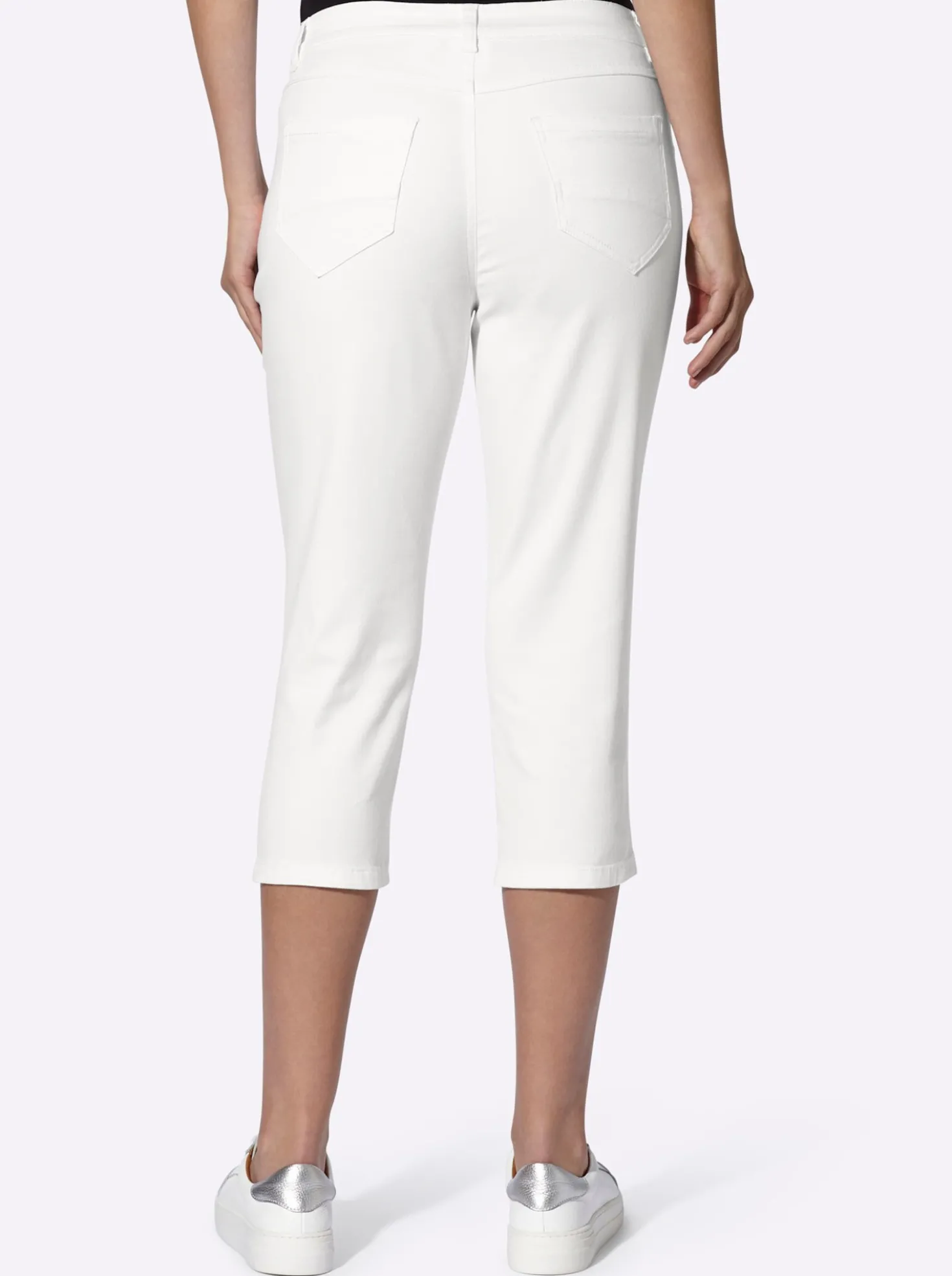 Caprijeans im 5-Pocket-Stil