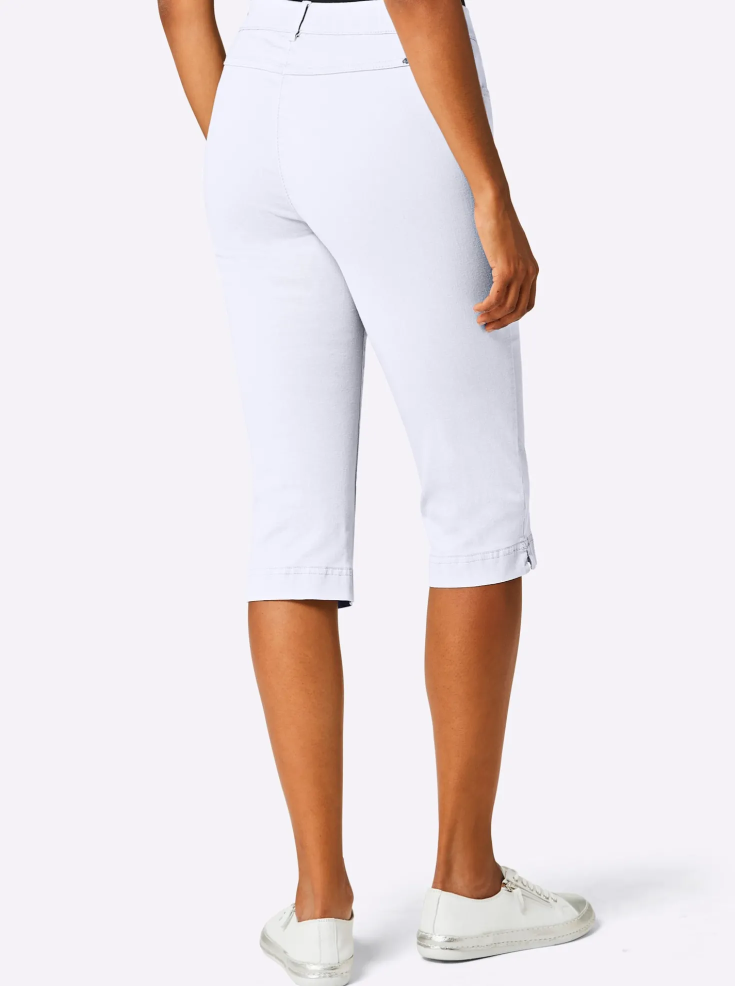 Caprijeans in Schlupfform