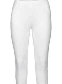 Caprileggings mit Gummizugbund