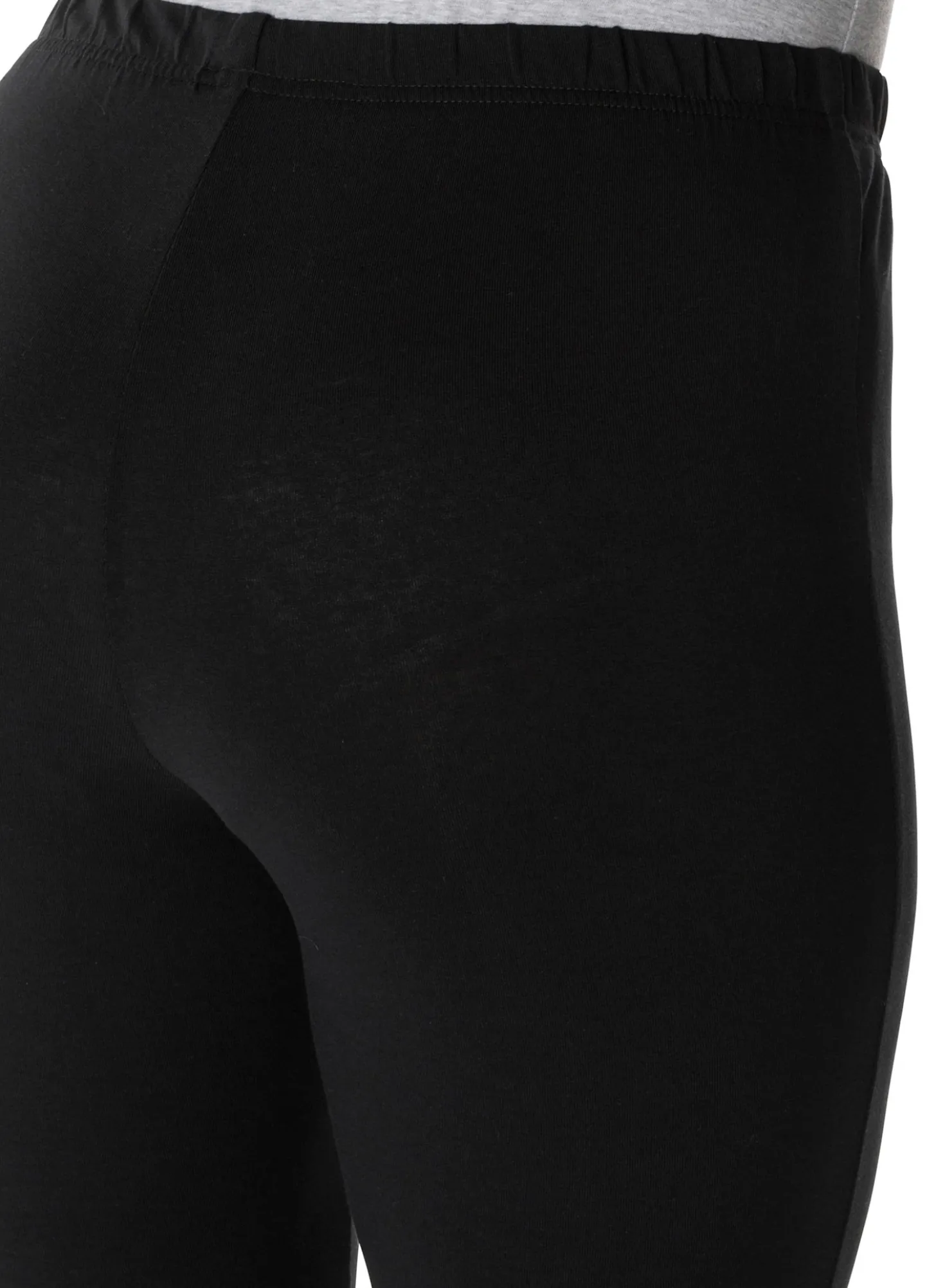 Caprileggings mit Gummizugbund