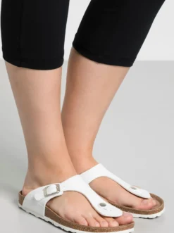 Caprileggings mit Gummizugbund