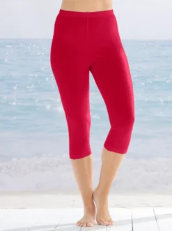 Caprileggings mit Rundum-Dehnbund