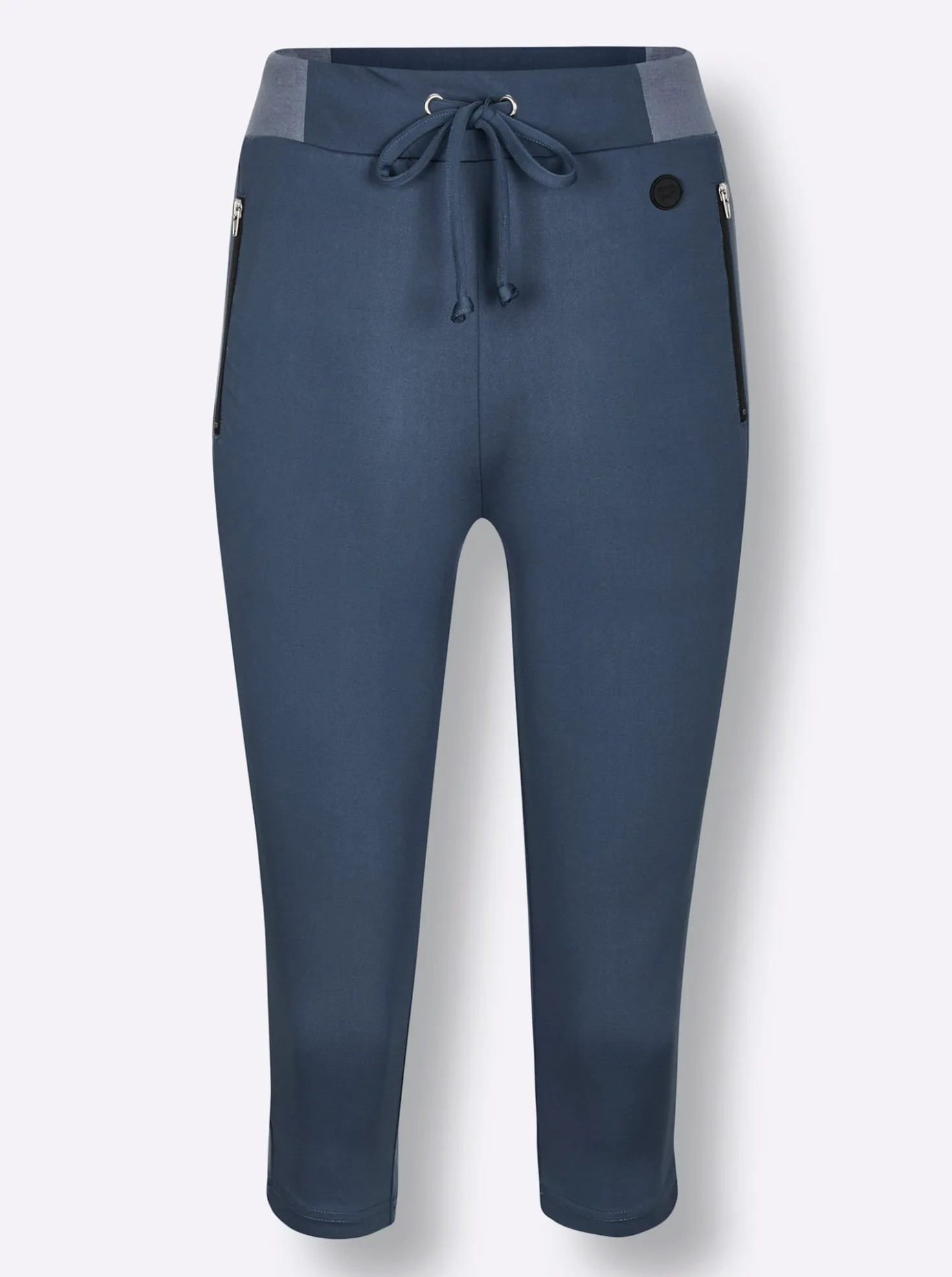 Caprileggings mit Teil-Dehnbund