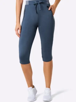 Caprileggings mit Teil-Dehnbund