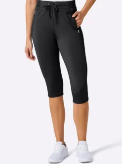Caprileggings mit Teil-Dehnbund