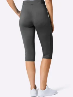 Caprileggings mit Teil-Dehnbund