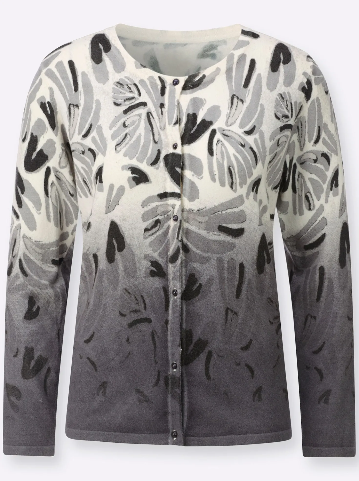 Cardigan mit Farbverlauf