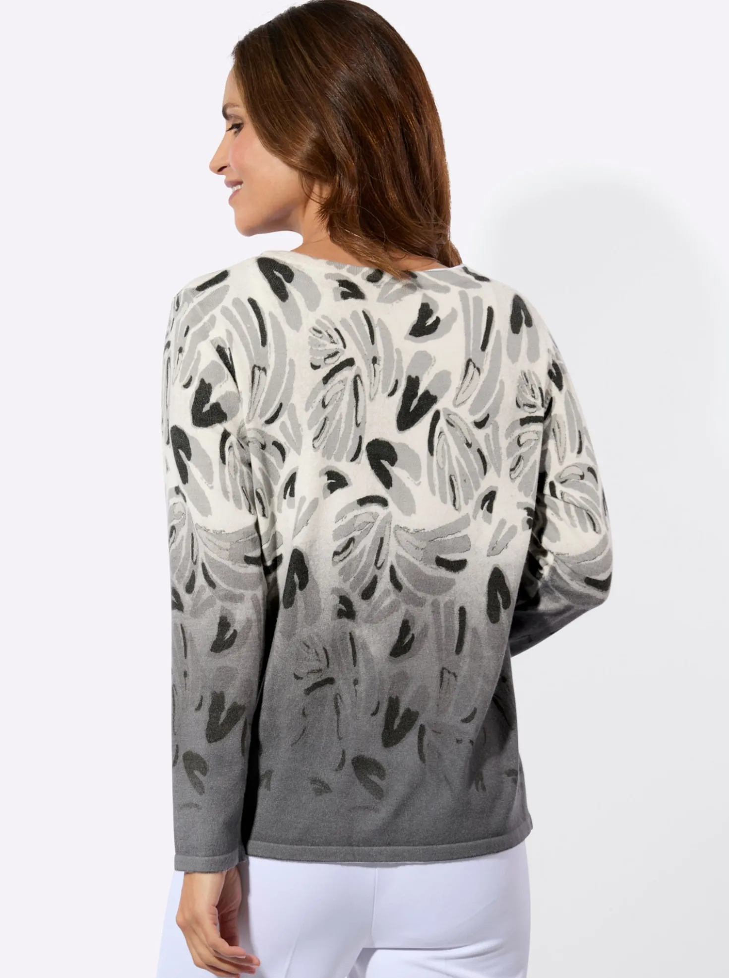 Cardigan mit Farbverlauf