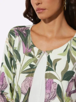 Cardigan mit Hakenverschluss