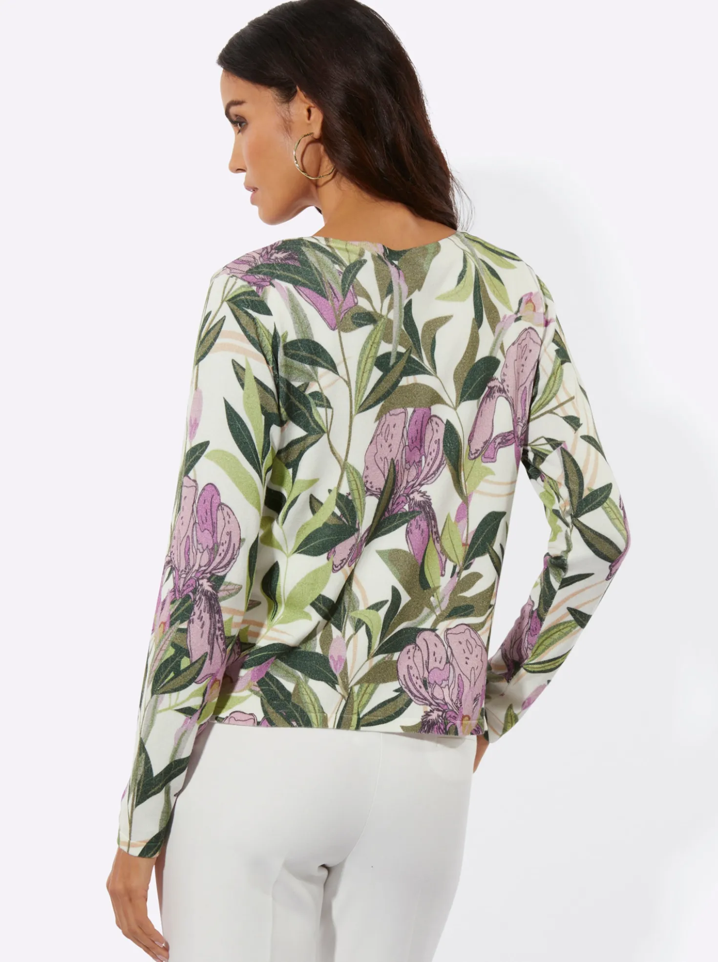 Cardigan mit Hakenverschluss
