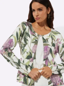 Cardigan mit Hakenverschluss