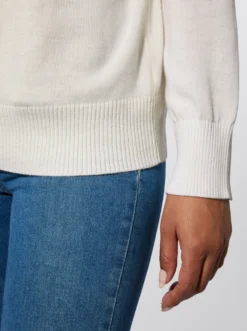 Cardigan mit Rippabschlüssen