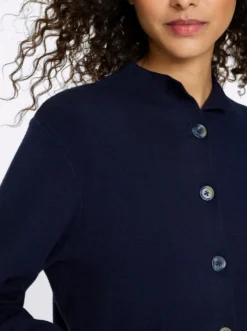 Cardigan mit Stehkragen