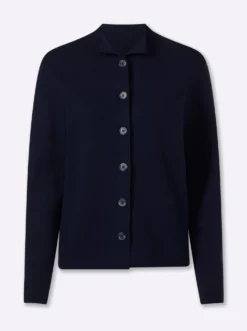 Cardigan mit Stehkragen