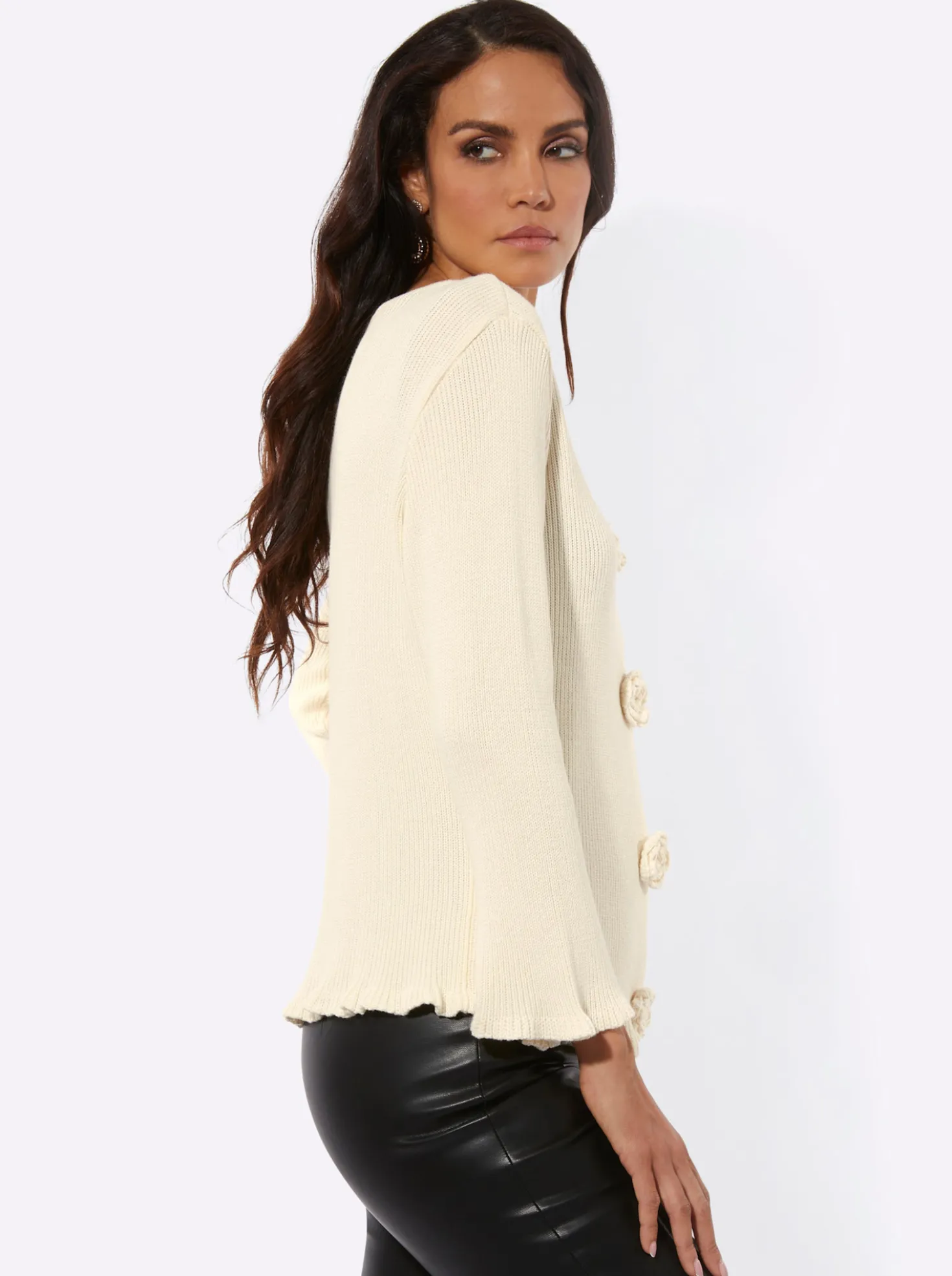 Cardigan mit Viskose