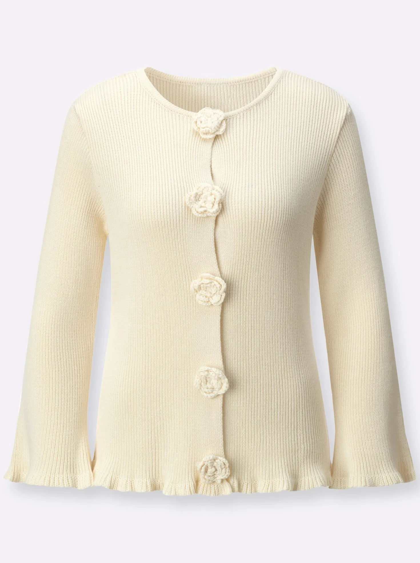 Cardigan mit Viskose