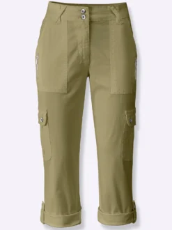 Cargohose in verkürzter Länge