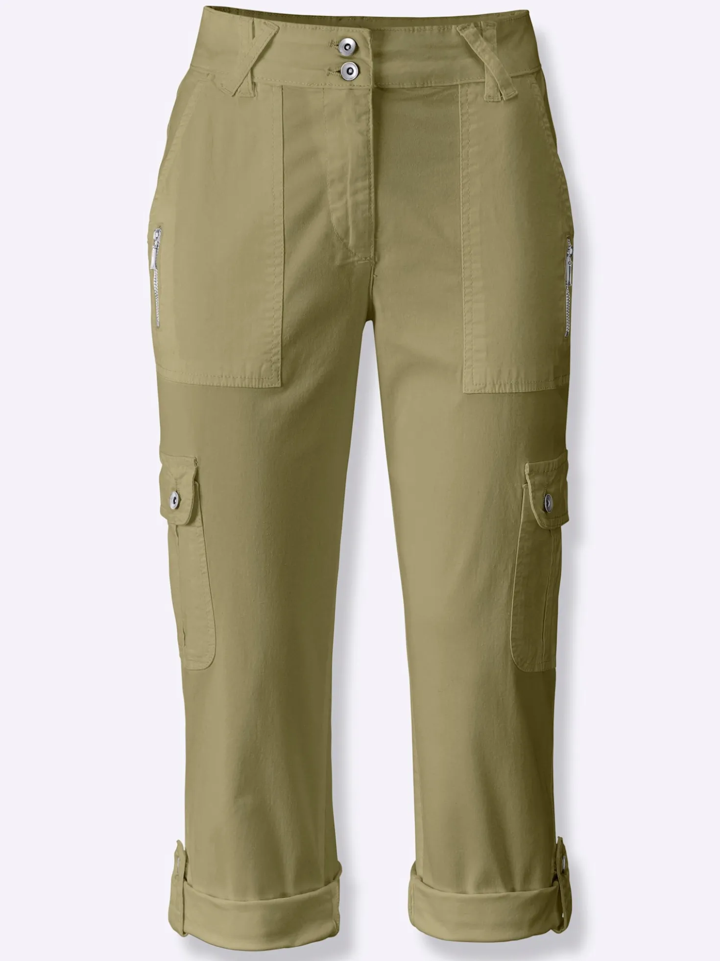 Cargohose in verkürzter Länge