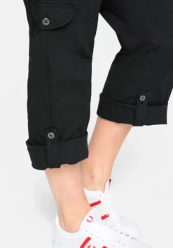 Cargohose mit Krempelfunktion