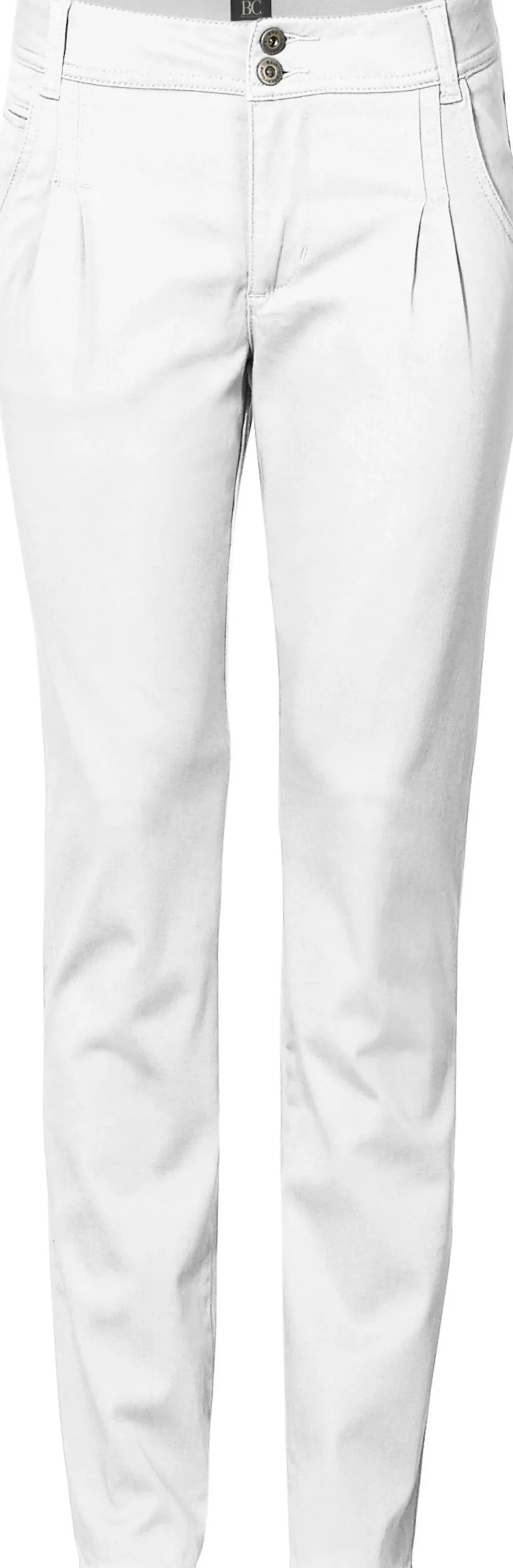 Chinohose in Karotten-Form