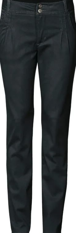Chinohose in Karotten-Form