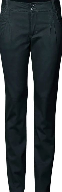 Chinohose in Karotten-Form
