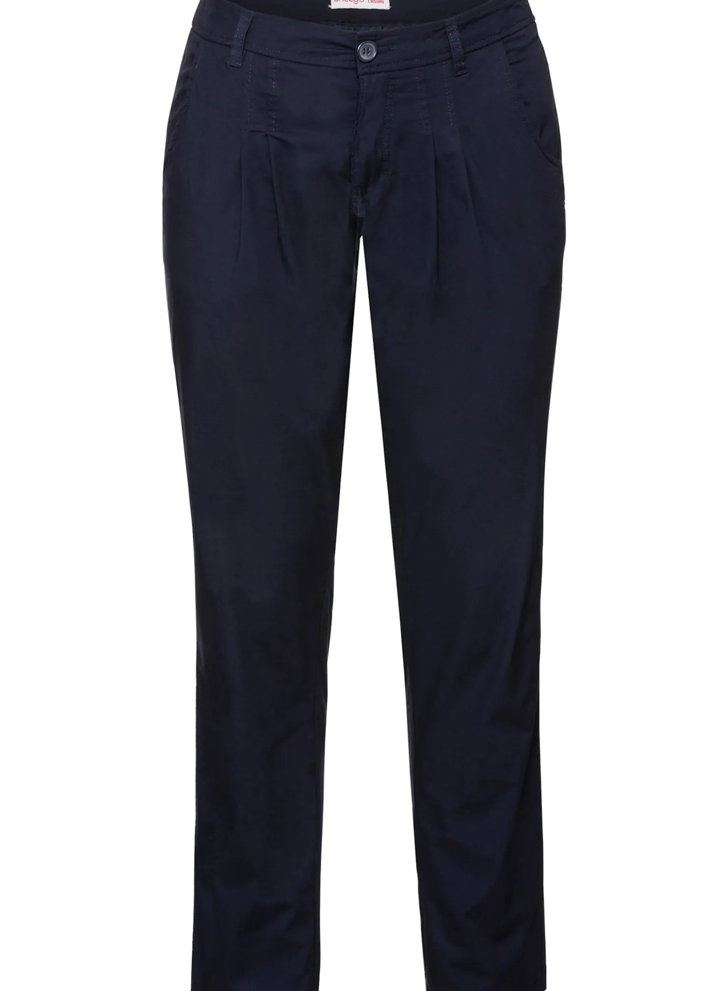 Chinohose mit Bundfalten