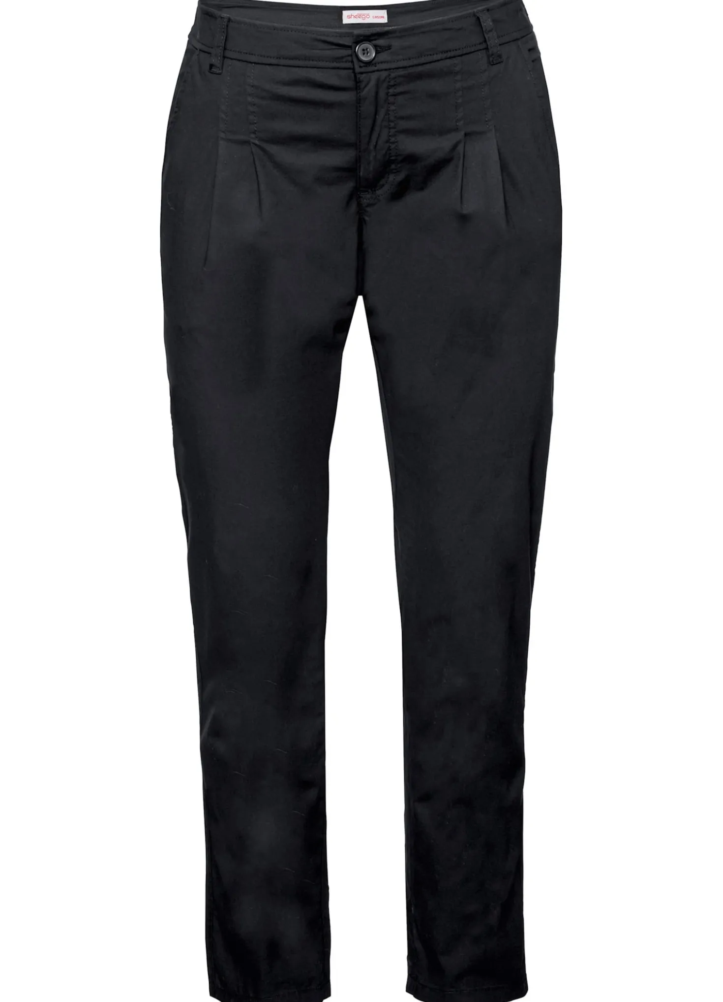Chinohose mit Bundfalten