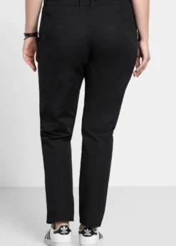 Chinohose mit Bundfalten