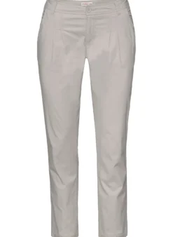 Chinohose mit Bundfalten